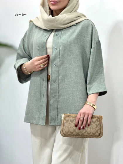 تونیک مانتویی باکسی یگانه