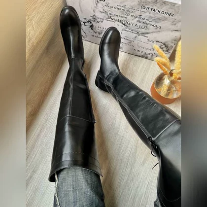 بوت بلند بالای زانوی پشت بندی _ 1313
