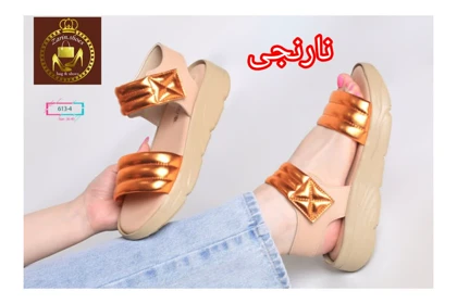 صندل تمام طبی زنانه چسبی 613-4