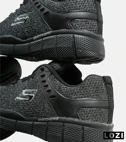 کفش کتانی طبی ورزشی خاکستری SKECHERS SKECH-KNIT