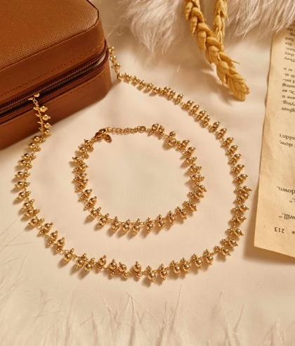 ست دستبند و گردنبند گوی ژوپینگSxp1