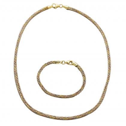 نیم ست نقره کد 651230