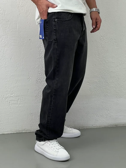 شلوار جین مردانه نیم بگ 7066