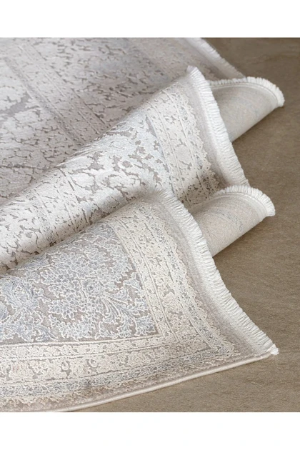 فرش ماشینی Madame Coco مدل Renier ابعاد 200 × 290 سانتی‌متر - بژ