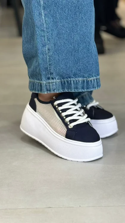 5843 - 5843 کتانی توری لژدار