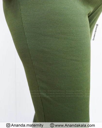 شلوار بارداری چاک‌دار