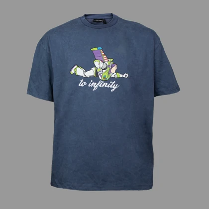 تیشرت باکسی اسوس اورسایز توی استوری باز لایتر ASOS Boxy Oversized T-Shirt Toy Story Buzz Lightyear