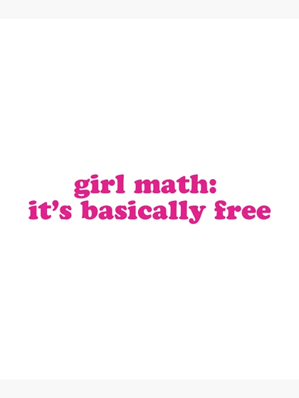 توت بگ طرح girl math, it's basically free کد 271526