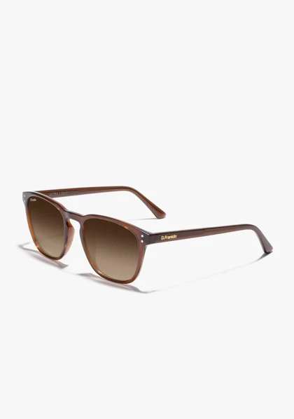 عینک آفتابی دی فرانکلین مدل D.Franklin ULTRA LIGHT SQ HIGH / BROWN - GRAD BROWN