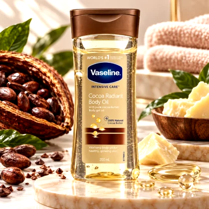 روغن بدن کره کاکائو وازلین