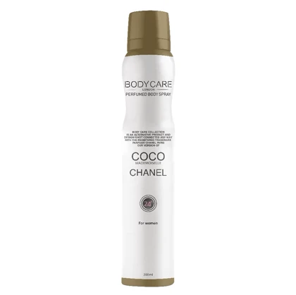 اسپری بدن زنانه بادی کر مدل کوکو شنل Body Care COCO Chanel حجم 200 میل