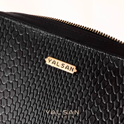 کیف پول زنانه چرم یلسان مدل غزال کد 051-MRV