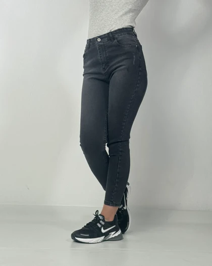 شلوار اسکینی ذغالی کد 1000182