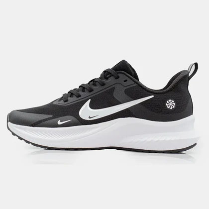 کفش کتانی نایک زوم طرح گل مشکی Nike Air Zoom Flower کد 275507