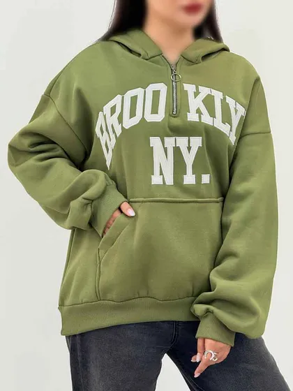 هودی یقه زیپ Brooklyn