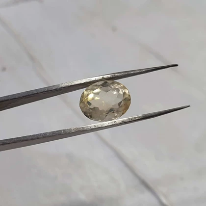 سنگ طبیعی سیترین تراش جواهری کد 1