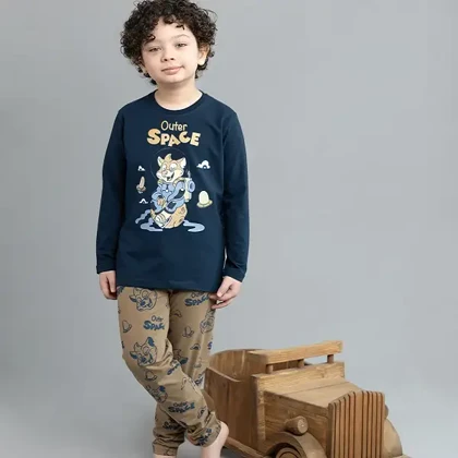 بلوز شلوار پسرانه جانا کد 6155