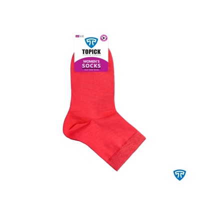 جوراب نیم ساق رنگی نانو زنانه تاپیک