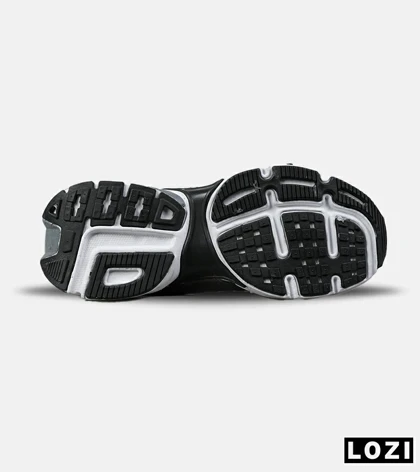 کفش کتانی مردانه و زنانه طوسی آبی Nike cushlon مدل 7573