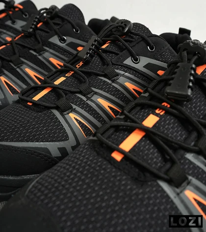 کفش کتانی مشکی طوسی نارنجی سالومون Salomon X ULTRA