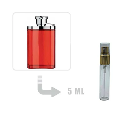 دکانت عطر ادکلن دانهیل قرمز مردانه-دانهیل دیزایر 5 میل اصلی Dunhill Desire for Men 5ml