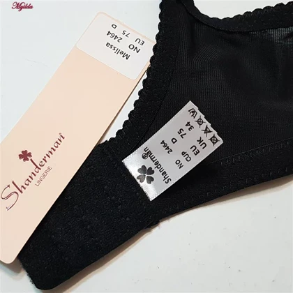 ست شورت و سوتین زنانه شاندرمن مدل Melissa مشکی کد 5080-2464-04