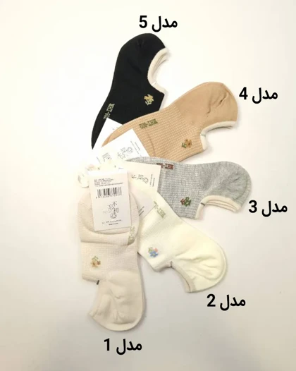 جوراب زنانه مچی فلورا گل‌دار