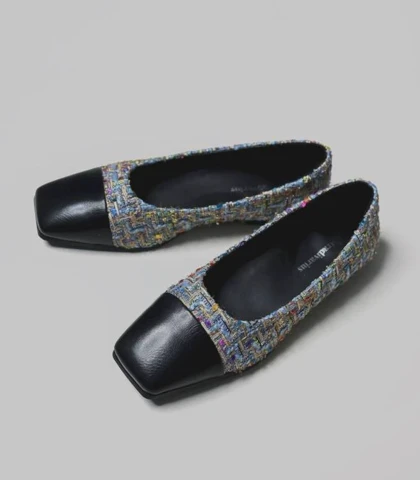 کفش کالج زنانه مدل Stradivarius Flat shoes - FLb42