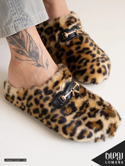 اسلیپر پشمی هاله لومانا - کد 2596