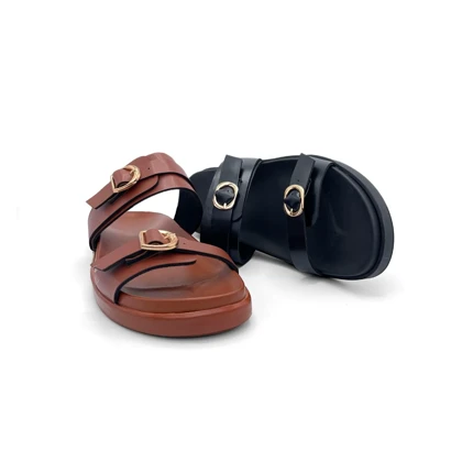 کفش صندل زنانه مدل زارا sandal - 0065_Cognac