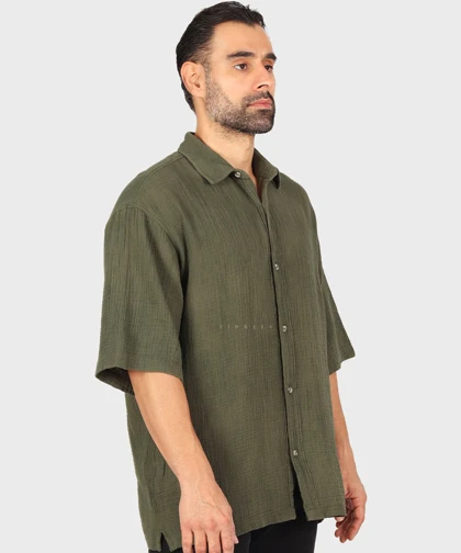 پیراهن باکسی مردانه آستین کوتاه 2683