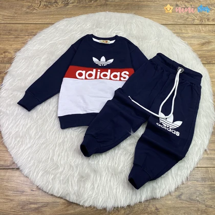 بلوز شلوار adidas پسرانه 3 تا 8 سال پنبه