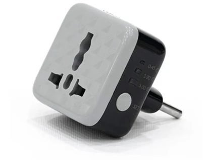 محافظ برق و تبدیل هوشمند تایمردار هادرون Hadron Electric protector and smart switch with timer P103