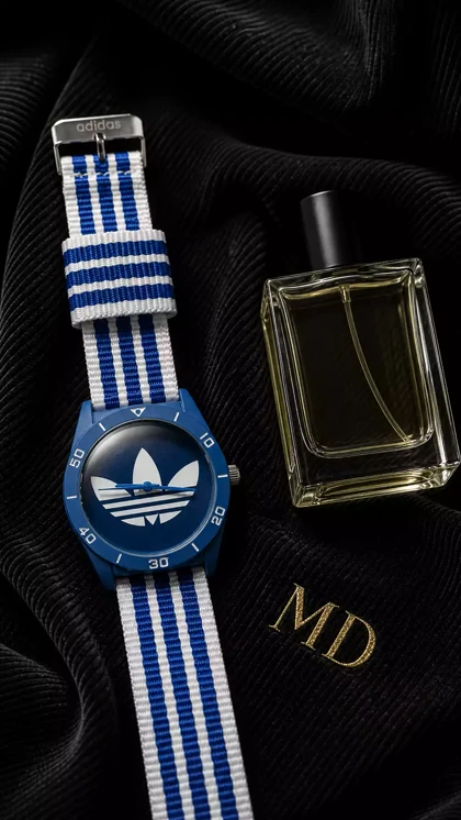 ساعت اسپرت ورزشی آدیداس adidas کد 037 با بند کنفی ضد عرق و بدنه فولادی