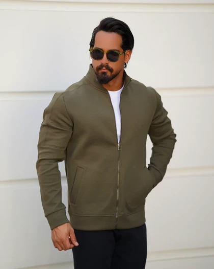 سویشرت تمام زیپ مردانه