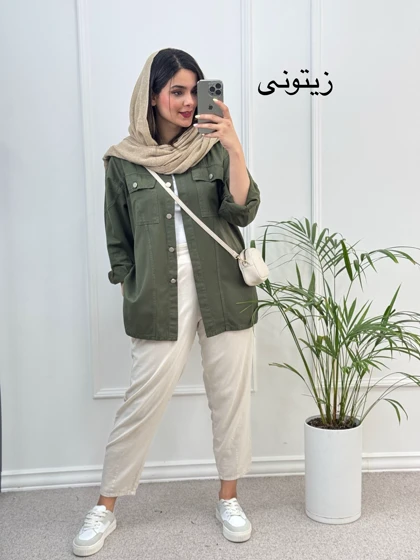 مانتو کتان تمنا