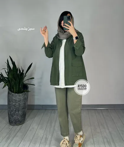 کت لینن مهتاب