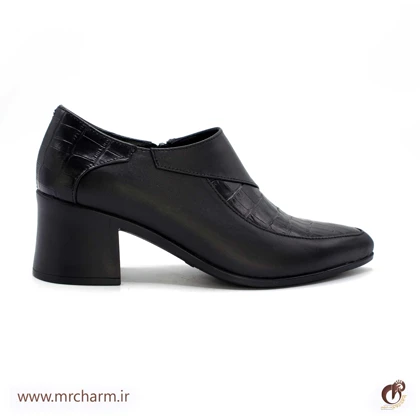 کفش مجلسی کروکو چرم زنانه mrc2111-72