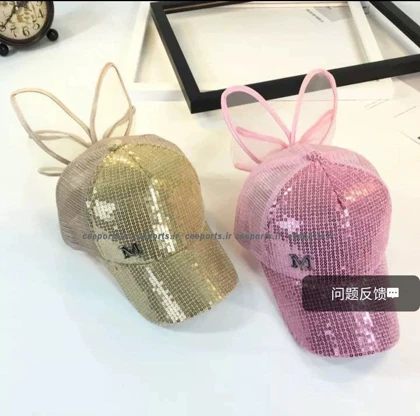 کلاه دخترانه بچه گانه پاپیون دار