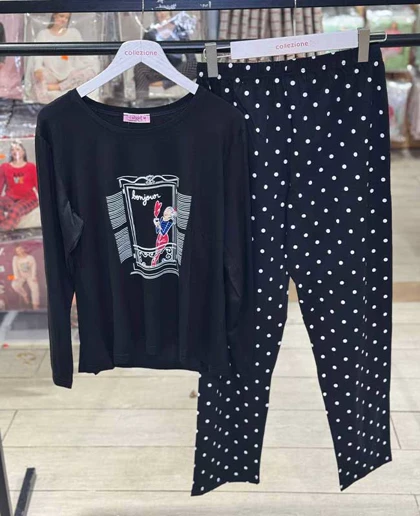 بلوز شلوار نرمال سکسن کد40271