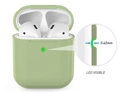 کاور سیلیکونی ایرپاد 1 و 2 آها استایل Ahastyle PT88-Z AirPods Case 2MM Silicone Replacement Cover