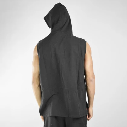 هودی آستین حلقه‌ای اسپرت جردن مدل CNA-3F0982 مشکی