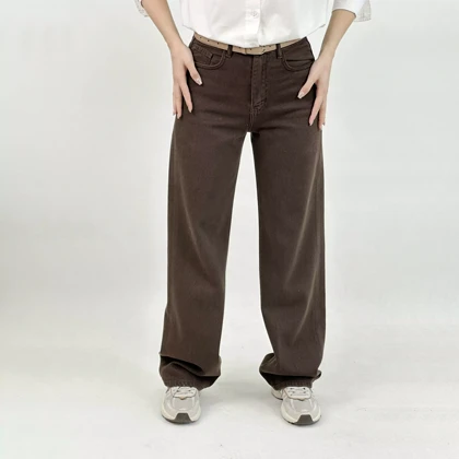 شلوار جین نیم بگ 1008252