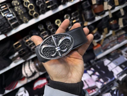 کمربند پلاکی سگک فلزی طرح جدید 2026