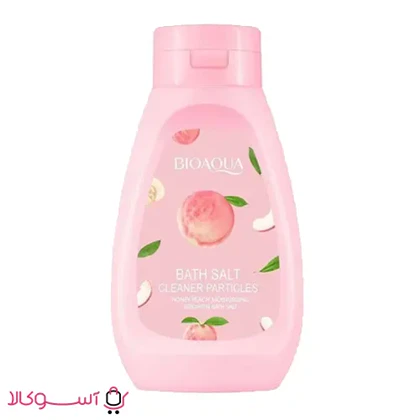 نمک حمام بیوآکوا اورجینال مدل هلو وزن 430 گرم