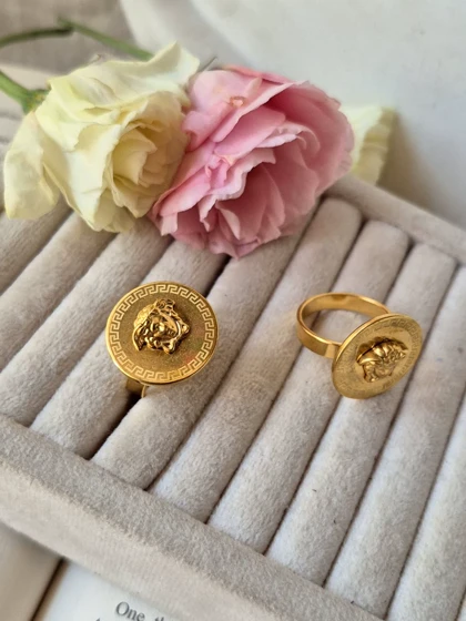 انگشتر ورساچه استیل