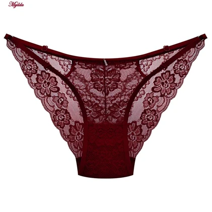 ست شورت و سوتین زنانه گیپور فانتزی نانسی زرشکی کد 4691-8585