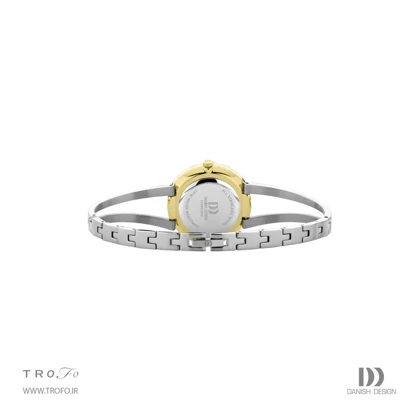ساعت مچی عقربه ای زنانه دنیش دیزاین (Danish design) مدل IV65Q1295 Nostalgi 1988 Two-Tone Bangle