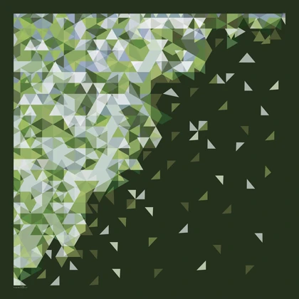 روسری نخ پنبه مثلثی