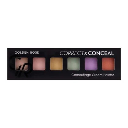 پالت کانسیلر گلدن رز ,مدل Correct and Concealer شماره 01